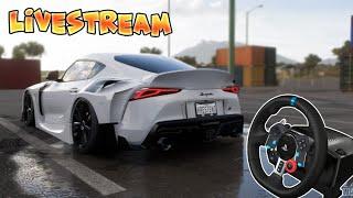 Latihan Mengemudi Forza Horizon 5  Logitech G29 SAATNYA GRINDING AFK DI GOLIATH