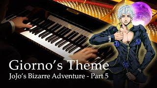 Giornos Theme il vento doro - JoJos Bizarre Adventure Part 5 Golden Wind Piano