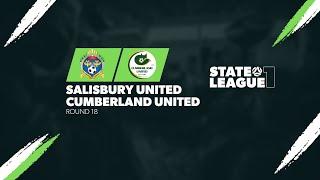 #StateLeagueOne  RD18 - Salisbury United v Cumberland United 2024