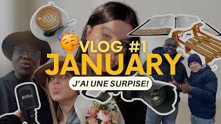 #1 JANUARY VLOG  pssss  jai une surprise 