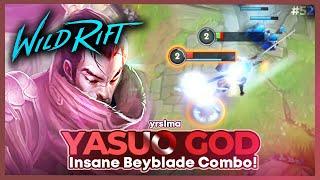 Yasuo God 12 Kills in 8 Minutes Extreme Dash Combo  End Season 1 - yrslma