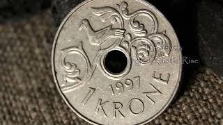 1 Krone Harald V NORWAY 1997