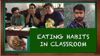 Eating habits in classroom