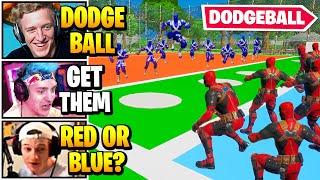 Streamers Host *EXTREME* DODGEBALL Game  Fortnite Daily Funny Moments Ep.579