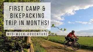 First camp and bikepacking trip in months SO EXCITED