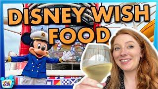 The BEST and WORST Food on Disneys NEW Cruise Ship -- The Wish