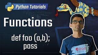 10. Functions Python 3 Programming Tutorials