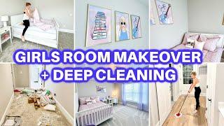 NEW ROOM MAKEOVER + DEEP CLEAN CLEAN WITH ME  CLEANING MOTIVATION JAMIES JOURNEY  CLEANING HOUSE