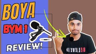 Best affordable mic for YouTubers  Boya BYM1 microphone review