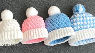 Easy & fast crochet baby hatcrochet beaniecrochet for beginners 1508
