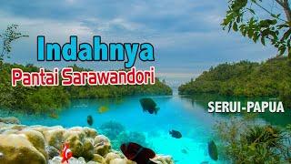 Indahnya Telaga Pantai Sarawandori Serui Papua