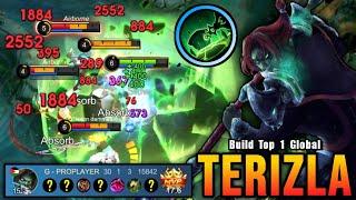 30 Kills Terizla Best One Shot LifeSteal Build - Build Top 1 Global Terizla  MLBB