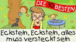 ️ Eckstein Eckstein alles muss versteckt sein - Kinderturnlieder zum Mitsingen  Kinderlieder