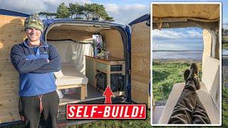 EPIC TINY VAN CONVERSION  FULL TOUR Fiat Doblo Vanlife Micro Campervan