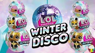 LOL Surprise WINTER DISCO Glitter Globe Fluffy Pets & Lils Cupcake Kids Club