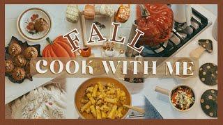 FLAVORS OF FALL  bake & cook with me using autumn ingredients