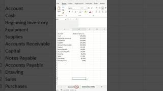 The simplest accounting SYSTEM using Excel 365