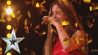 14 year old singer Iveta gets Michelles Golden Buzzer  Irelands Got Talent 2019