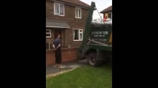 Justice Woman fails to pay for waste disposal so ends up with waste dumped in her garden