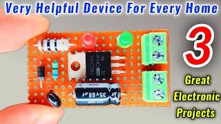 3 simple electronics projects for beginners