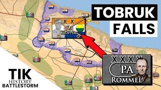 The Fall of Tobruk 1942  BATTLESTORM Documentary