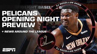 NBA Season KICKOFF Top teams breakout players & key game previews   CJ McCollum Show