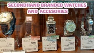 Second Hand Watches and Accessories in Tokyo Japan with prices
