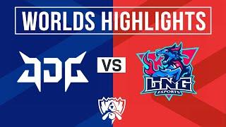 JDG vs LNG Highlights ALL GAMES  2023 Worlds Swiss Day 3  JDG Esports vs LNG Esports