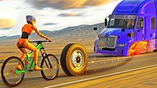 Dangerous Objects and Car Crashes #01 BeamNG.Drive