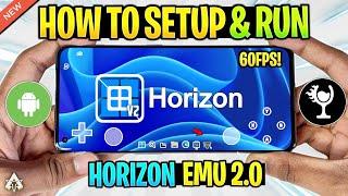  HORIZON EMULATOR ANDROID V2 - SETUPBEST SETTINGSTEST  BEST WINDOWS EMULATOR UPDATE