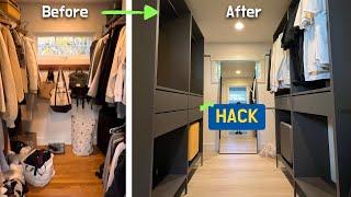 IKEA AURDAL Installation & Drawer Hack vs PAX  Assembly Organize  DIY Closet Makeover on Budget