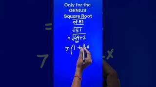 Find Square Root Easily II No Long Division II Short Trick to Find Square Root #youtubeshorts #root