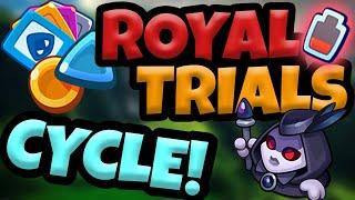 *ROYAL TRIALS* Cycle Decks - You Asked For It Here It Is  Rush Royale