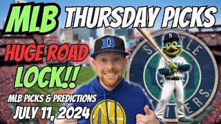 HUGE MLB LOCK MLB Picks Today 7112024  Free MLB Picks Predictions & Sports Betting Advice