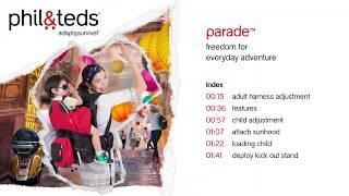 parade™ child backpack carrier instructional video  phil&teds®