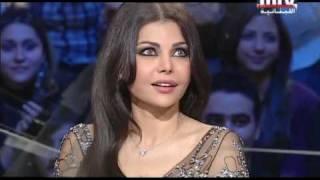 Haifa Wahbe on MTV Lebanon ARABIC Part 1