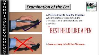 OtorhinolaryngologyENT - Proper Examination of Ear  High Yield Points  DIP Medical Video