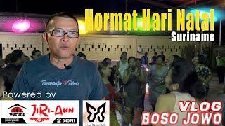 Poro wanita Suriname hormat dinten Natal