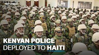 Kenyan police to lead a multinational force against Haitian gangs