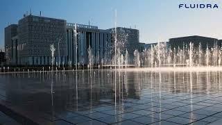 Turkistan City Hall Fountains  Fluidra rely on Depence