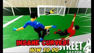 How to CURVE in Realistic Street Soccer 2024