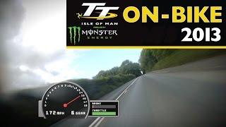 AMAZING Isle of Man TT races  On-Bike RACE Lap Cameron Donald