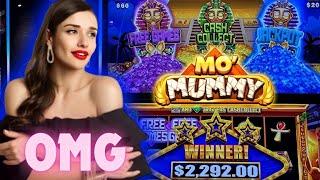 OMG I WON IT  MY BIGGEST WIN  MO MUMMY SLOT  Massive Jackpot  @SlotsTakeMyMoney