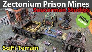 Zectonium Prison Mines Kickstarter by Saucerman Studios