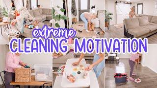 EXTREME CLEANING MOTIVATION   CLEAN WITH ME  BECKY MOSS