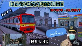 MENJADI MASINIS KRL TM05 OPEN BVE BOGOR - CILEBUT PART 1