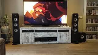 Polk signature elite es60 Tower  Movie sound test