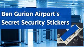 Ben Gurion Airports Secret Passport Stickers. What Do The Numbers Mean?