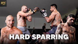 Alex Pereiras Last Hard Sparring Before UFC 307 - with Sean Strickland