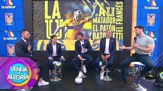 El equipo Tigres llega a las pantallas de TV Azteca ¡Bienvenidos  Venga La Alegría